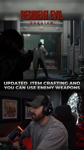 Todd Ryan on Instagram: "Updated crafting and you can pick up enemy weapons? That’s so damn wild! #gaming #residentevil #residentevil9 #leonskennedy #leonkennedy @capcomusa @residentevil"