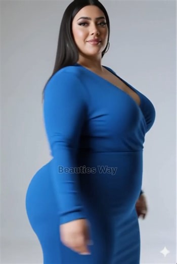 Plus Size Stretch Wrap Style Dress Fashion Collection