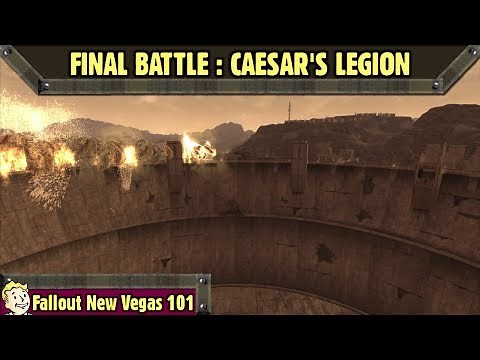 Fallout New Vegas 101 : [Main Quest] - Second Battle of Hoover Dam - Caesar's Legion