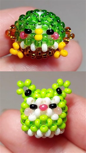Make beaded amigurumi keychain jewelry making #beads #keychain #crafty #preppy #diycrafts