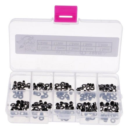 100 Pieces Stainless Steel Fishing Rod Guides Eye for Rod Building - Walmart.ca