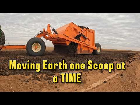 NEW FARM PURCHASE | DIRT SCRAPER AT WORK