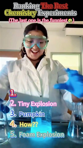 Ranking the best Chemistry Experiments 🤯💥