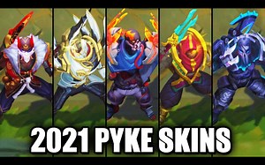 「皮肤预览厅」- 2021全皮肤 - 派克·血港鬼影 - 英雄联盟