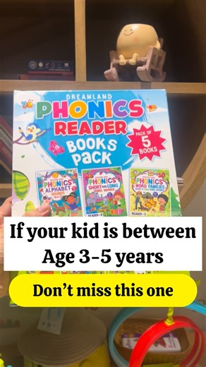 Priyanka | Toy & Activity Recommendation Expert on Instagram: "If your child is between 3–5 years, this phonics activity book set is a game-changer ✨ These 5 books build sound awareness → blending → early reading, step by step, without pressure or rote learning. Perfect for toddlers & preschoolers who learn best through hands-on practice 💛 Save this for later & Comment “PHONICS” if you want the link 🔗 Phonics for kids, early reading for toddlers, toddler learning, phonics sounds, phonics books