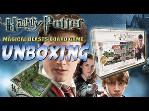 Harry Potter Magical Beasts Board Game- Unboxing Español- Tu Turno