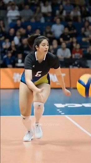 Incredible Volleyball Defense — She Never Misses! 💪🏐