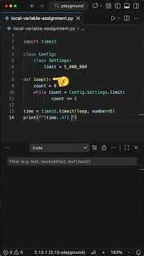 Start Using Local Variables for Loops