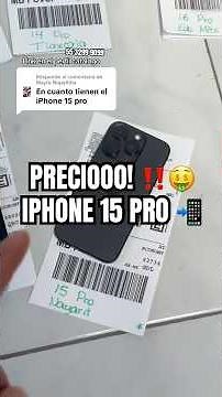 How much will an iPhone 15 Pro cost in 2026? 📲🤑 Send a message for quotes.