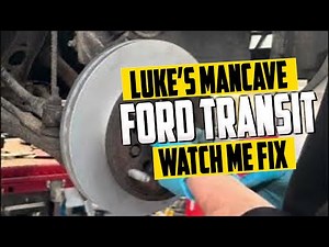 Watch me Replace the Front Brake Discs and Pads on a Ford Transit Custom.