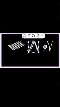 How to Draw And Create Abstract Lines Using Drawing Tools In Canva Digital Designs Tutorials!