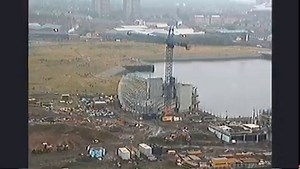 The first IMAX cinema in Scotland opened at Glasgow Science Centre in October 2000 and it still boasts the biggest IMAX screen in the country! Here it is being built, along with the science centre and Glasgow Tower, on the site of the former Glasgow Garden Festival – now renamed, Pacific Quay. 🎦 As we reopen the IMAX Theatre at Glasgow Science Centre, cast your memory back and tell us in the comments what you’ve most enjoyed seeing on that huge screen... #ThrowbackThursday #IMAX #Glasgow #Celeb