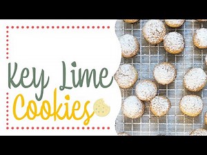 Key Lime Cookies