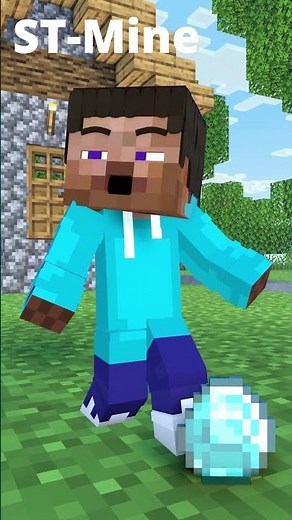 A rich Villager rewards Baby Steve for a good deed. #shorts