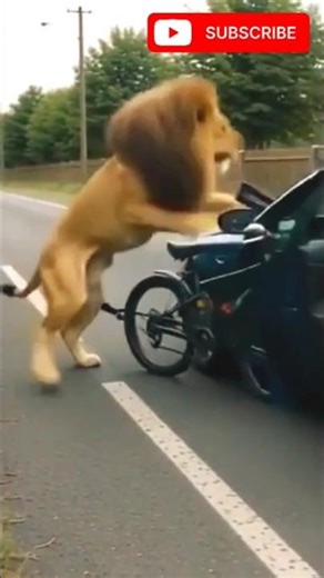 Dog VS Lion Real Footage | Animal Battle Turns Shocking | #viral#shorts