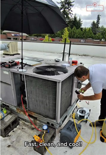 Reparación de AC en Cocina Comercial – ¡Volvemos a la Acción!