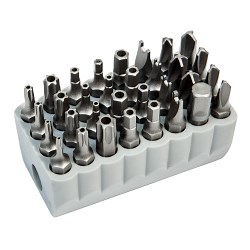 Tamperproof Bit Set, 32 Piece - 32525 | Klein Tools