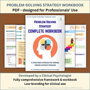 Problem Solving Workbook - Psychology-informed Executive Functioning Strategies and Worksheets for Fatigue, Stress & Overwhelm - Etsy Australia