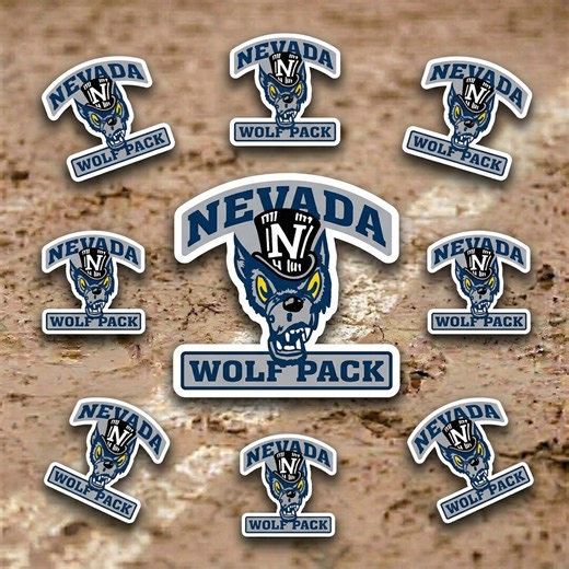 Vintage College Style Wolf Mascot Sticker Retro Sports Team Logo Decal - Etsy