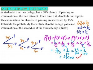 2008 KCSE MATHS PAPER 2 NO 6 ON PROBABILITY