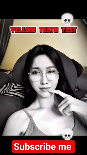 yellow teeth test | #troll