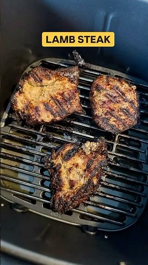 Lamb Steak Recipe in Air Fryer | #steak #steakdinner #steaklovers #airfryerrecipes #lambsteak