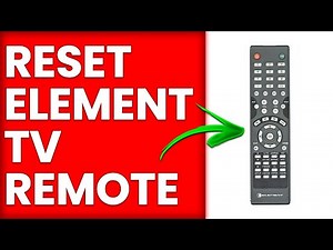 How To Reset Element TV Remote (How To Factory Reset Element TV Remote)