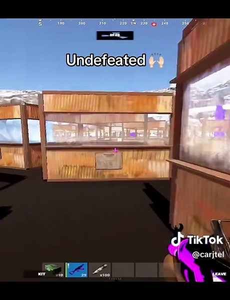 Undefeated Vital Player in Rust PvP Highlights