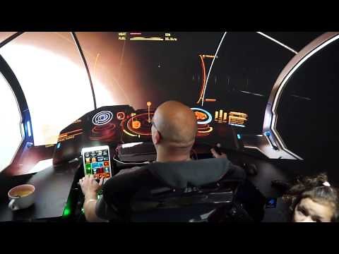 Departure to Sol - the new hyperspace (SimPit Icarus 180 Avenger)