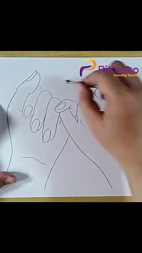 How to Shade a Pinky Promise Drawing Easy in Less Than One Minutes
