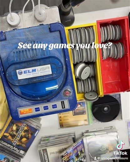 1.5K views · 19 reactions | Cleaning cases and resurfacing discs! Getting ready for June boxes! #subscriptionbox #retrogames The Classic Video Game subscription box! www.retrogametreasure.com Celebrating 9 years! Select your Consoles Set your own preferences Add your Inventory, No Duplicate Games! | Retro Game Treasure | Facebook