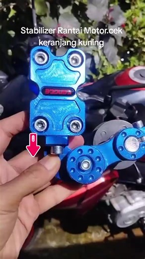 stabilizer rantai motor chain tensioner motorcykle #stabilizer #stabilizerrantaimotor #chaintensioner #chain #rantai monggo sg purun sg motore bebek