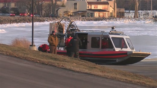 Coast Guard rescues fishermen stranded on ice floe in Lake Erie