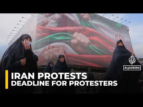Iran’s police chief gives ‘rioters’ three days to turn themselves in for leniency