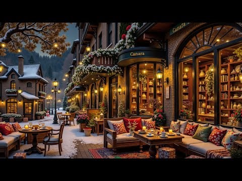 December Jazz Piano for Relaxation - Christmas Coffee Shop Background Music