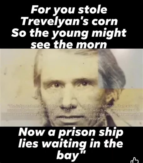 2K views · 1.9K reactions | Trevelyan is also criticized for his dismissive attitudes towards the Irish people, which are reflected in his infamous quote calling the famine(Genocide) "an act of God" to punish an "idle and un-self-reliant" people. | Irish Ballads | Facebook