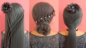 💖 Top 55 Amazing Hairstyles 💖 Transformation Hairstyle Tutorial 👍 #hairstyle #hair #hairstyletutorial | Easy Hairstyles