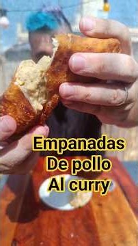 Receta empanadas de pollo al curry #recetas #easyrecipe #empanada #curry #argentina #recetasfaciles