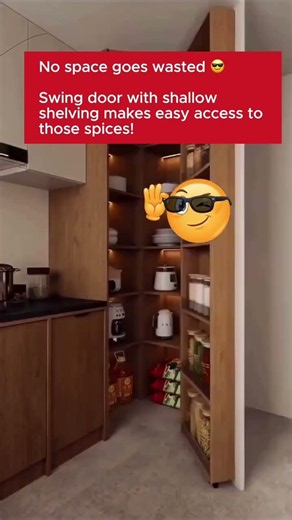 Pantry corner for your HDB kitchen renovation