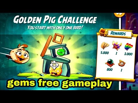 Angry birds 2 the golden pig challenge with melody 9 Feb 2026 gems free#ab2 golden challenge today