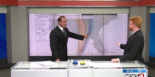 News4 First Alert Weather Extra: A new AI tropical cyclone model is on the block!