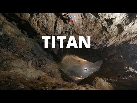 TITAN CAVE, (DEEPEST CAVE SHAFT IN THE UK) Castleton, Derbyshire Peak Cavern System