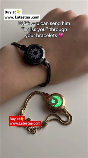 TOTWOO Long Distance Touch Bracelets for Couples 2026: Feel Their Tap & Light Up Instantly!