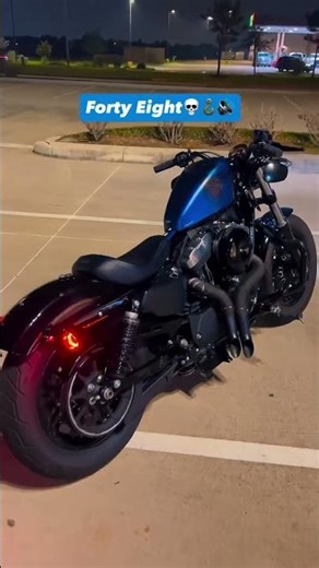 The Harley Davidson Forty Eight is a Motorcycle for Sad Men #ytshort