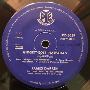 James Darren - Gidget Goes Hawaiian