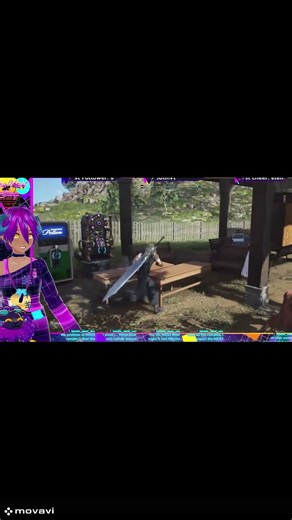 🙃 🪑 #finalfantasyvii #finalfantasy7rebirth #finalfantasyrebirth #vtuber #streamer #envtuber #clips