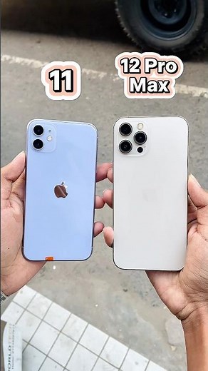 iPhone 11 Vs iPhone 12 Pro Max || Camera Zoom Test! #shorts