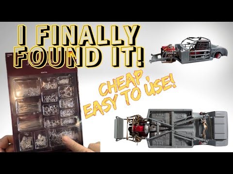 I finally found it! A mix of little springs and things for models. And its cheap!