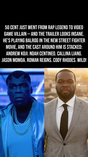 50 Cent Is Playing An Iconic Boxer Villain In Street Fighter & The Trailer Just Dropped 🎮🥊🔥