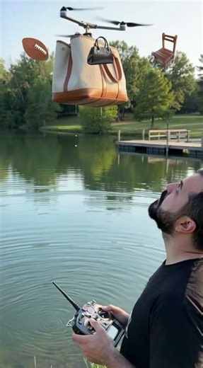 What Happens If You Try to Fly Random Objects With a Drone?